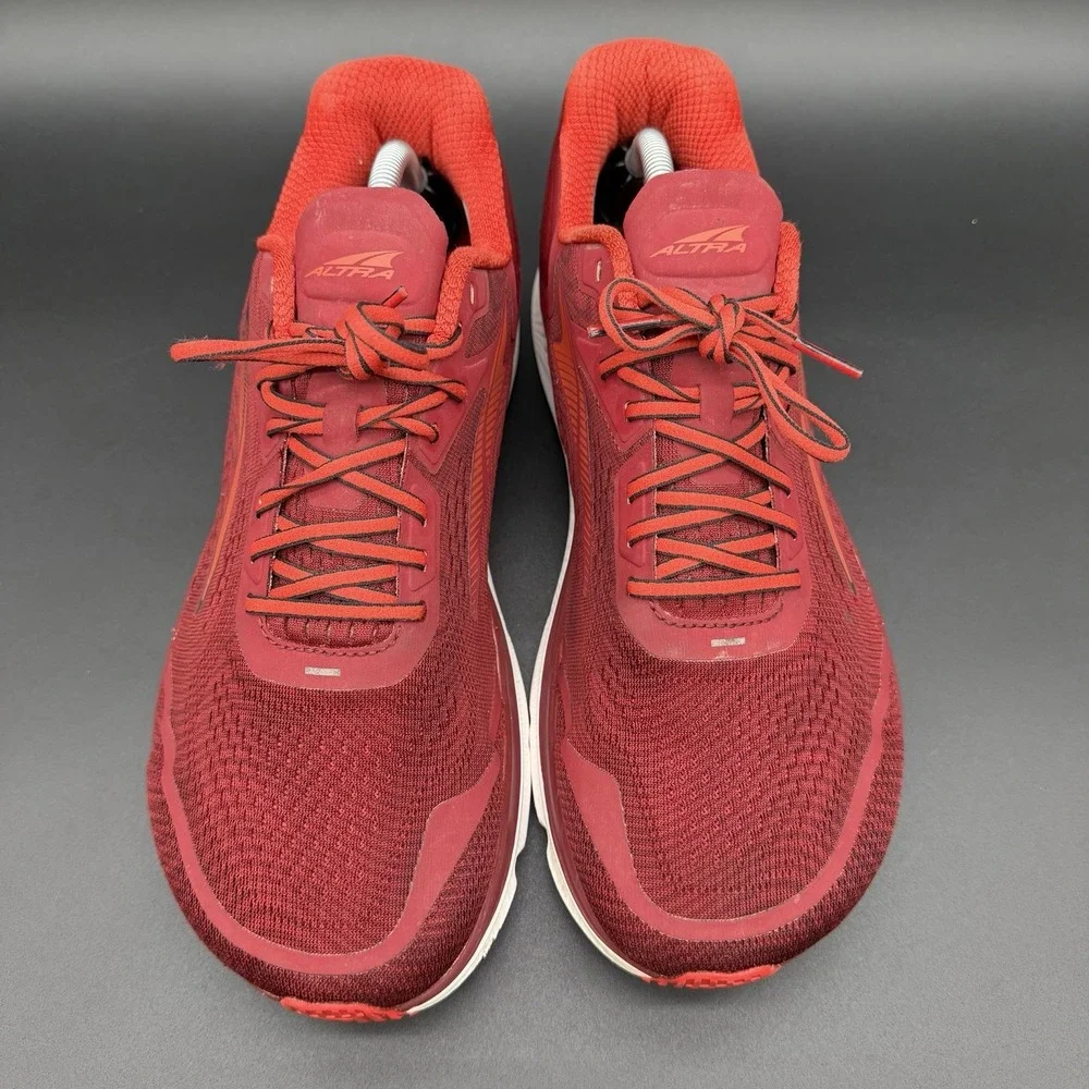 Altra Torin 5 Mens Size 12 Red Zero Drop Comfort Running Shoes Athletic Sneakers